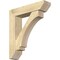 Ekena Millwork Imperial Slat Rough Sawn Bracket w/ Offset Brace, Douglas Fir, 8"W x 34"D x 38"H BKT0806X34X38IMP06RDF - alternate 1